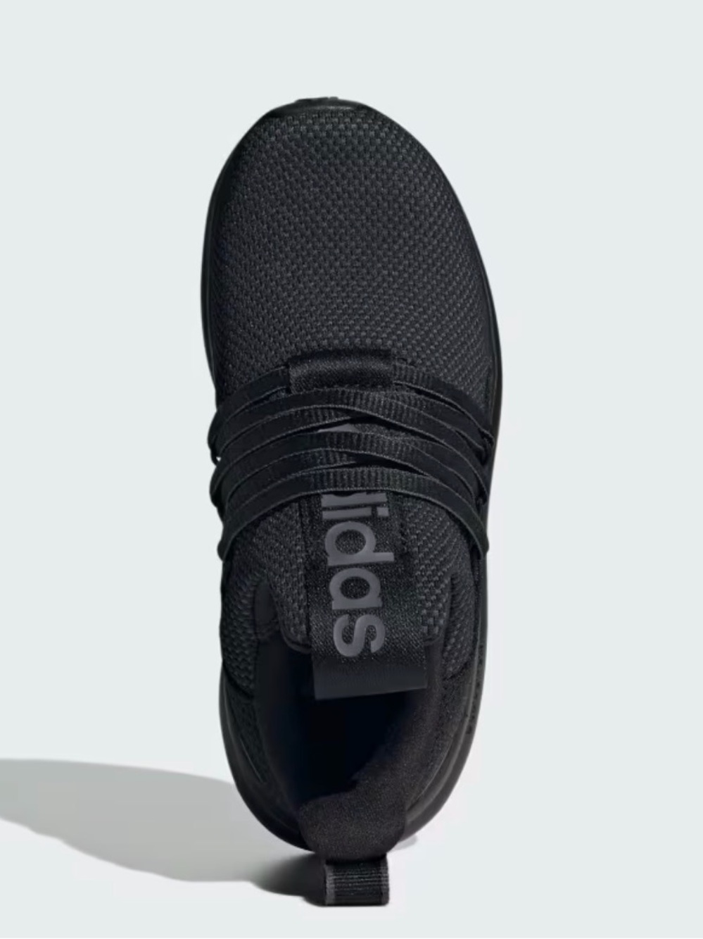 adidas kids Black Knit Slip-On Sneaker size 12.5